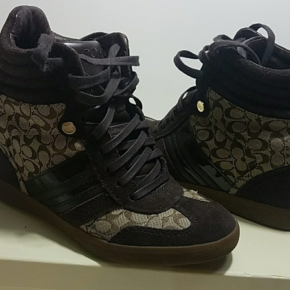 Coach Wedge Sneakers